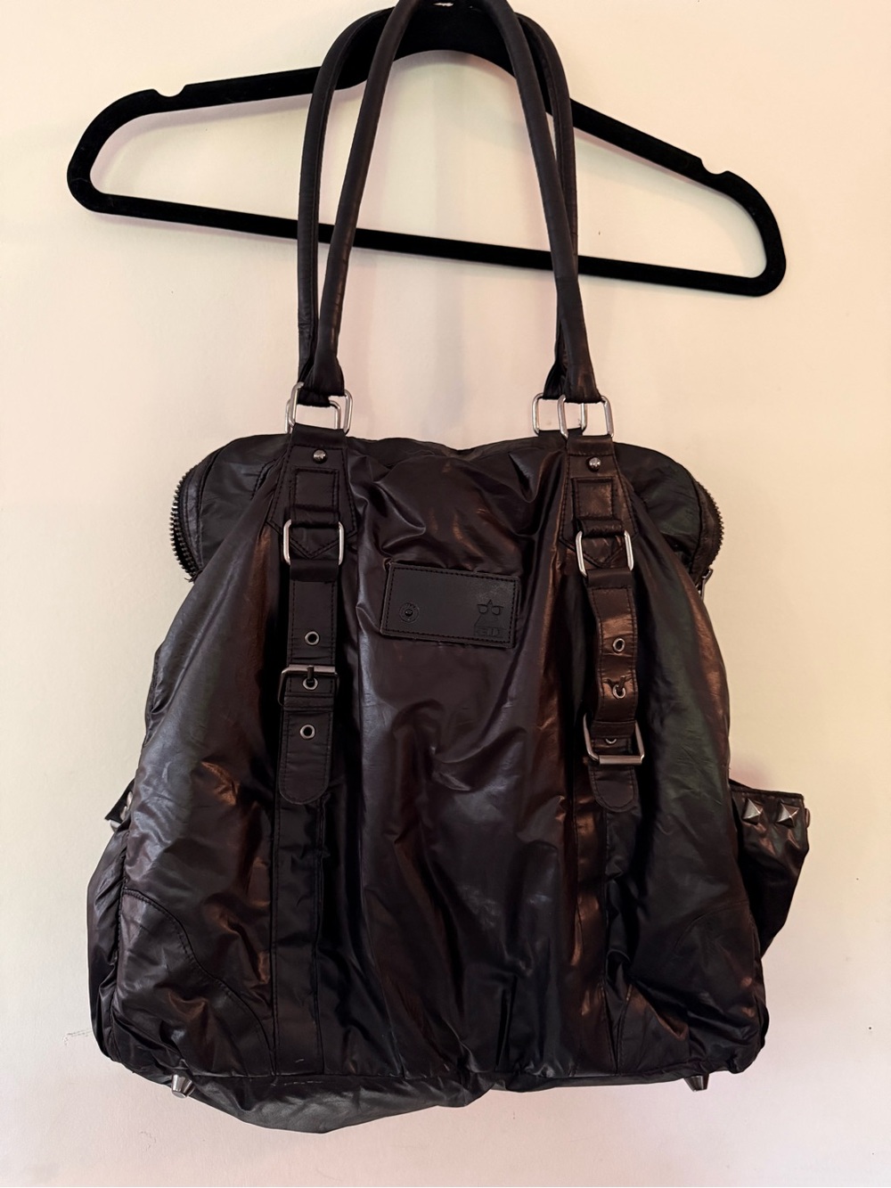 Black Women's Tote Bag - Stylish Shoulder Bag